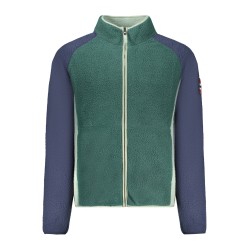 NORWAY 1963 FELPA CON ZIP UOMO VERDE