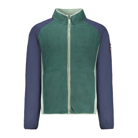 NORWAY 1963 FELPA CON ZIP UOMO VERDE