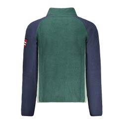 NORWAY 1963 FELPA CON ZIP UOMO VERDE
