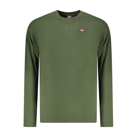 NORWAY 1963 T-SHIRT MANICHE LUNGHE UOMO VERDE