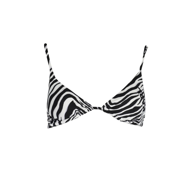 KARL LAGERFELD BEACHWEAR COSTUME PARTE SOPRA DONNA NERO