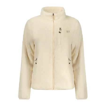 NORWAY 1963 FELPA CON ZIP DONNA BIANCO