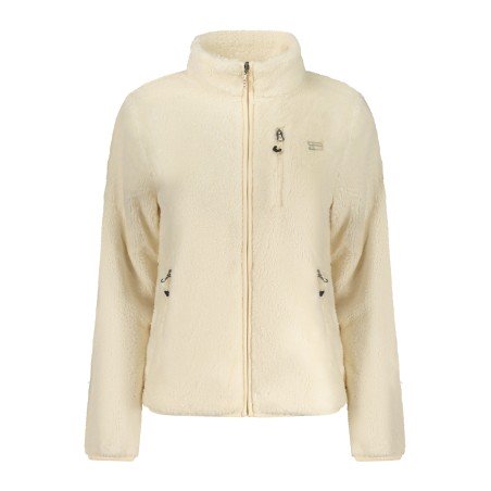 NORWAY 1963 FELPA CON ZIP DONNA BIANCO