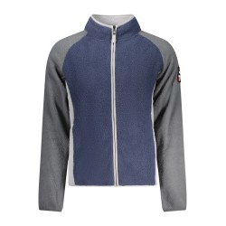 NORWAY 1963 FELPA CON ZIP UOMO BLU