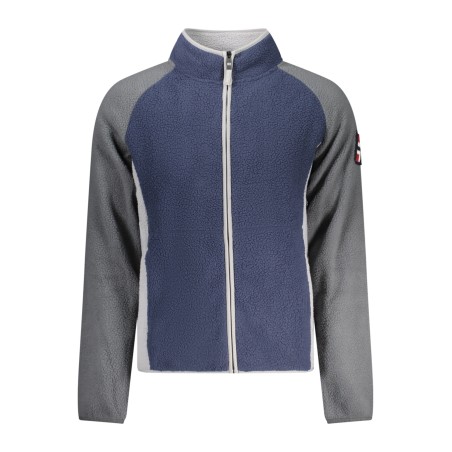 NORWAY 1963 FELPA CON ZIP UOMO BLU