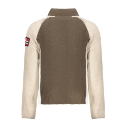 NORWAY 1963 FELPA CON ZIP UOMO MARRONE