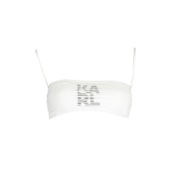 KARL LAGERFELD BEACHWEAR COSTUME PARTE SOPRA DONNA BIANCO