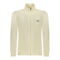 RIFLE FELPA CON ZIP UOMO BIANCO