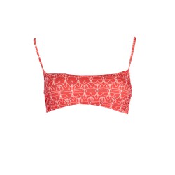 KARL LAGERFELD BEACHWEAR COSTUME PARTE SOPRA DONNA ROSSO