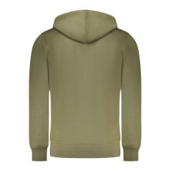 RIFLE FELPA CON ZIP UOMO VERDE