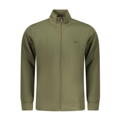 RIFLE FELPA CON ZIP UOMO VERDE