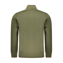 RIFLE FELPA CON ZIP UOMO VERDE