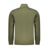 RIFLE FELPA CON ZIP UOMO VERDE