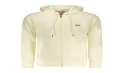 RIFLE FELPA CON ZIP UOMO BIANCO