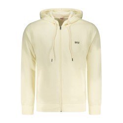 RIFLE FELPA CON ZIP UOMO BIANCO