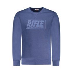 RIFLE FELPA SENZA ZIP UOMO BLU