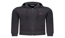 RIFLE FELPA CON ZIP UOMO BLU