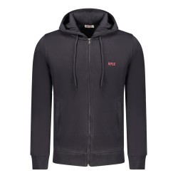 RIFLE FELPA CON ZIP UOMO BLU