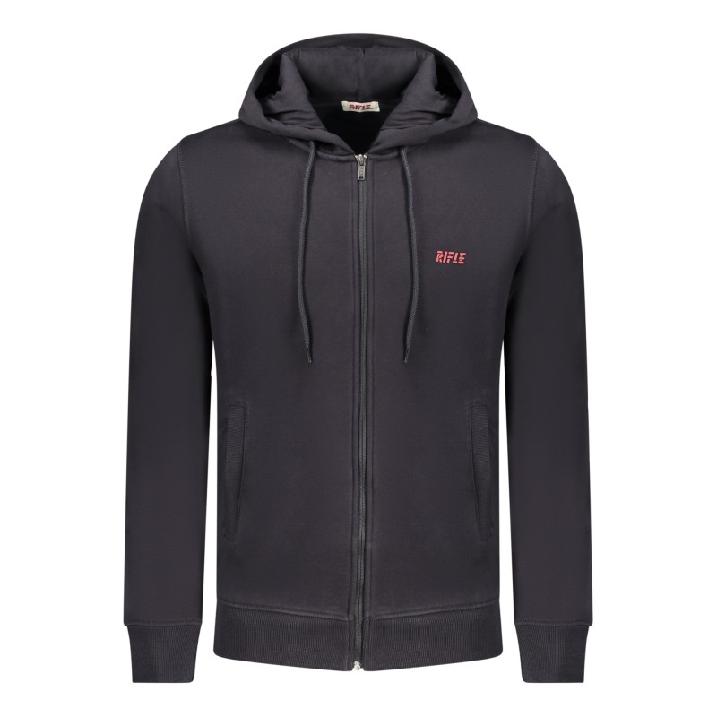 RIFLE FELPA CON ZIP UOMO BLU