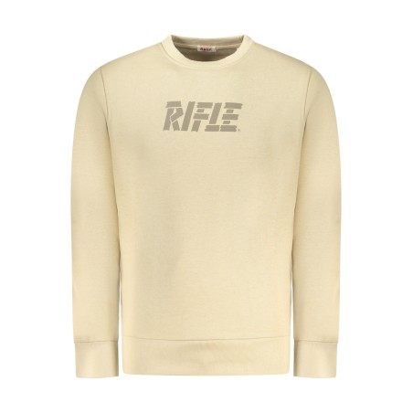 RIFLE FELPA SENZA ZIP UOMO BEIGE