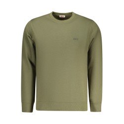 RIFLE FELPA SENZA ZIP UOMO VERDE