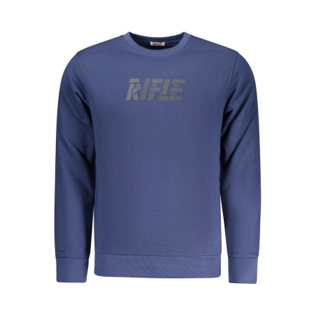 RIFLE FELPA SENZA ZIP UOMO BLU