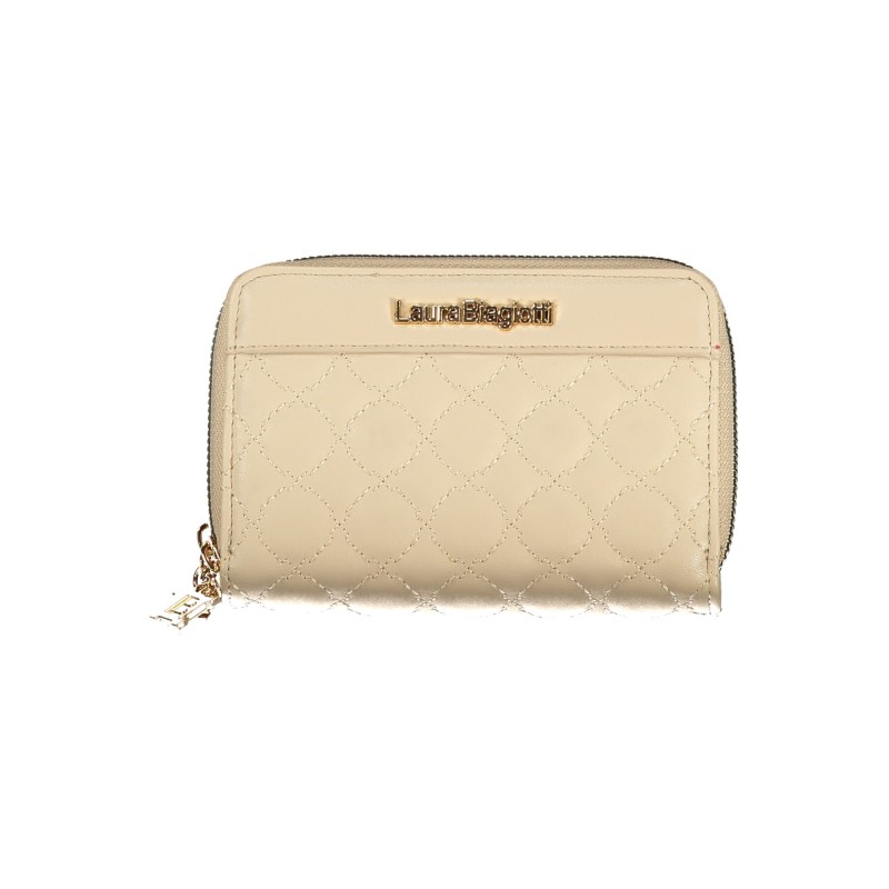 LAURA BIAGIOTTI PORTAFOGLIO DONNA BEIGE