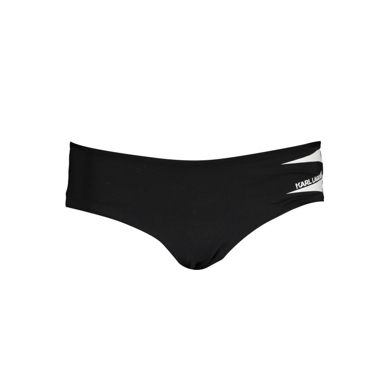 KARL LAGERFELD BEACHWEAR COSTUME PARTE SOTTO DONNA NERO