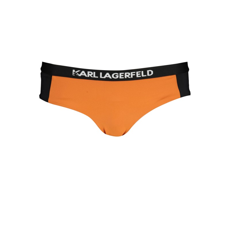 KARL LAGERFELD BEACHWEAR COSTUME PARTE SOTTO DONNA ARANCIO