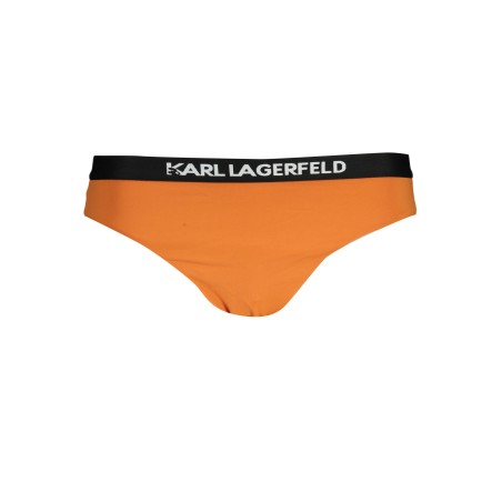 KARL LAGERFELD BEACHWEAR COSTUME PARTE SOTTO DONNA ARANCIO