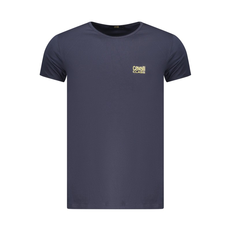 CAVALLI CLASS T-SHIRT MANICHE CORTE UOMO BLU