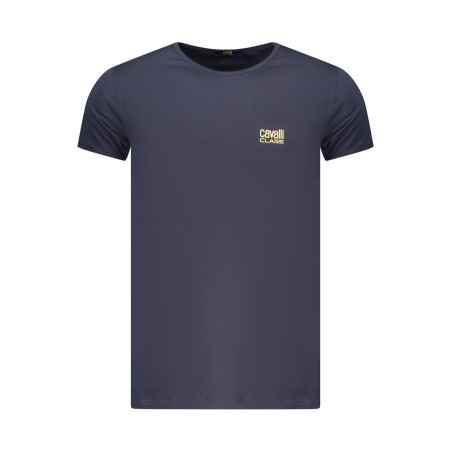 CAVALLI CLASS T-SHIRT MANICHE CORTE UOMO BLU