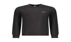 ACCADEMIA MILITARE FELPA SENZA ZIP UOMO NERO