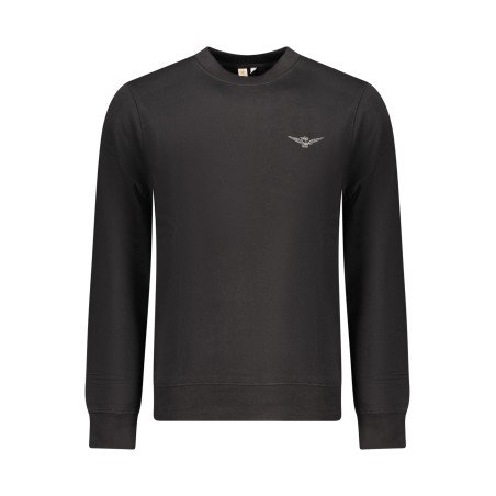 ACCADEMIA MILITARE FELPA SENZA ZIP UOMO NERO