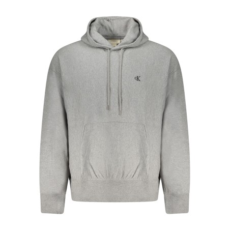 CALVIN KLEIN FELPA SENZA ZIP UOMO GRIGIO