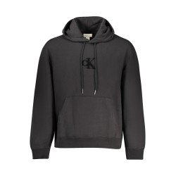 CALVIN KLEIN FELPA SENZA ZIP UOMO NERO