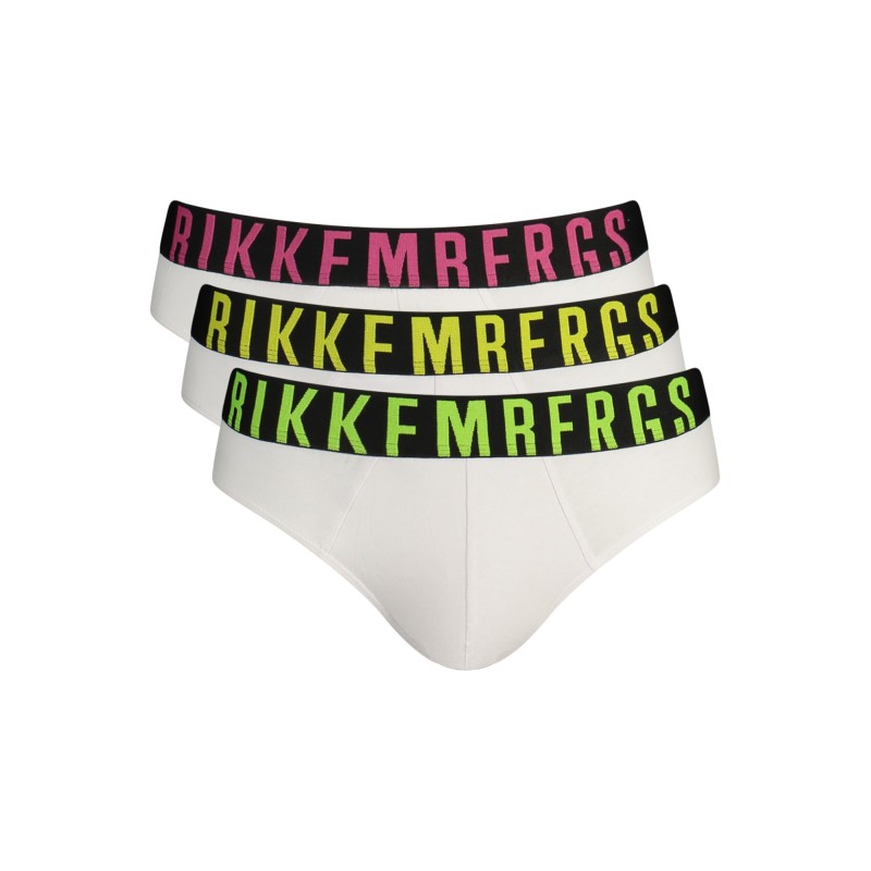 BIKKEMBERGS SLIP UOMO BIANCO
