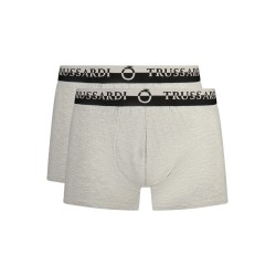 TRUSSARDI BOXER UOMO GRIGIO
