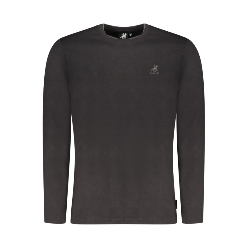 U.S. GRAND T-SHIRT MANICHE LUNGHE UOMO NERO