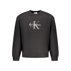CALVIN KLEIN FELPA SENZA ZIP UOMO NERO