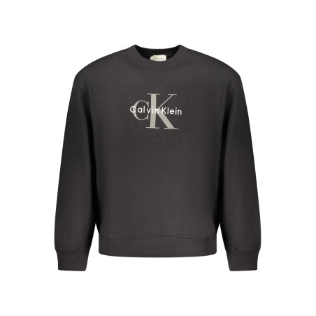 CALVIN KLEIN FELPA SENZA ZIP UOMO NERO