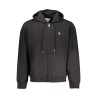 CALVIN KLEIN FELPA CON ZIP UOMO NERO