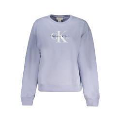 CALVIN KLEIN FELPA SENZA ZIP DONNA VIOLA