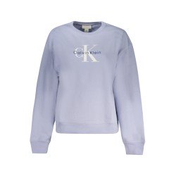 CALVIN KLEIN FELPA SENZA ZIP DONNA VIOLA