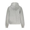 CALVIN KLEIN FELPA CON ZIP DONNA GRIGIO