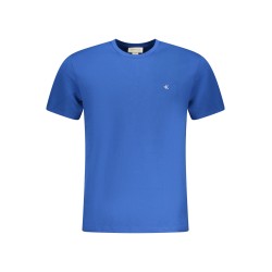 CALVIN KLEIN T-SHIRT MANICHE CORTE UOMO BLU