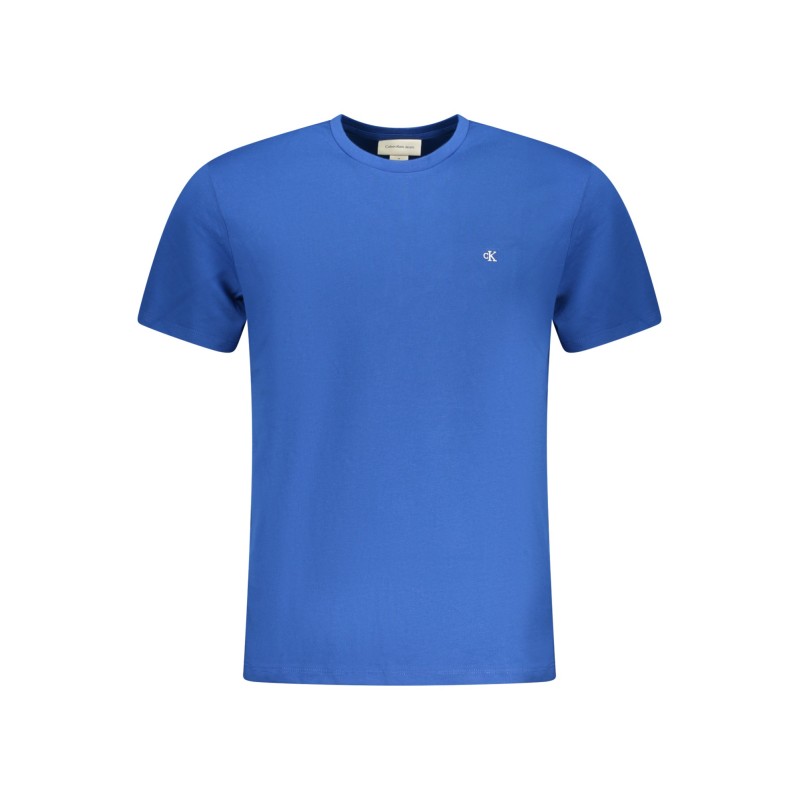 CALVIN KLEIN T-SHIRT MANICHE CORTE UOMO BLU