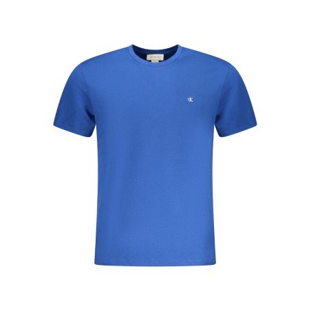CALVIN KLEIN T-SHIRT MANICHE CORTE UOMO BLU