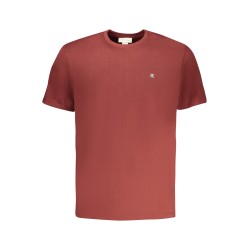 CALVIN KLEIN T-SHIRT MANICHE CORTE UOMO MARRONE
