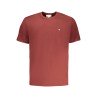 CALVIN KLEIN T-SHIRT MANICHE CORTE UOMO MARRONE